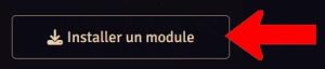 Bouton Installer un module