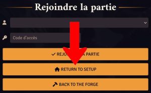 Rejoindre Partie